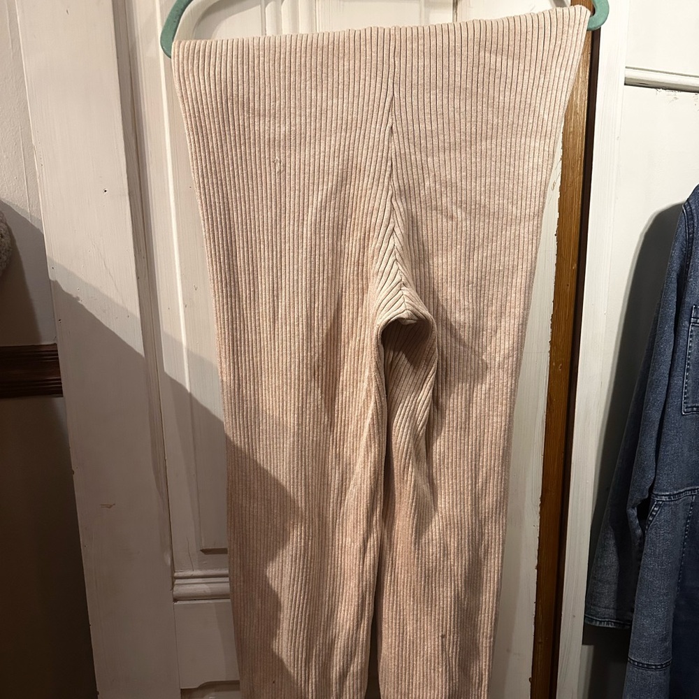 Pink Rose Wide Leg Pants